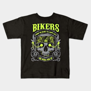 Bikers Secret Skull Kids T-Shirt